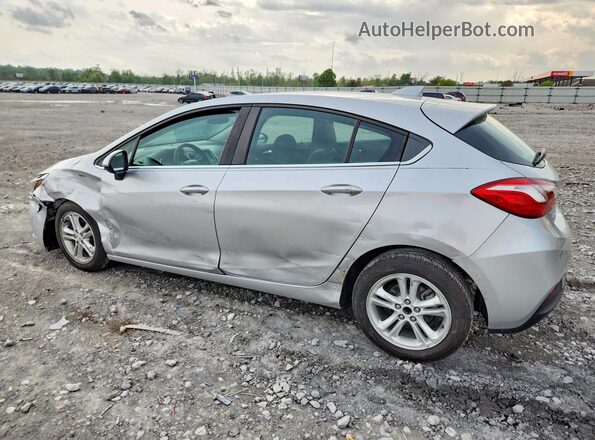 3G1BE6SM6JS619170 2018 CHEVROLET CRUZE Silver Rear left