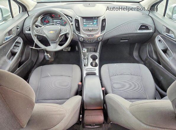 3G1BE6SM6JS619170 2018 CHEVROLET CRUZE Silver Dashboard view