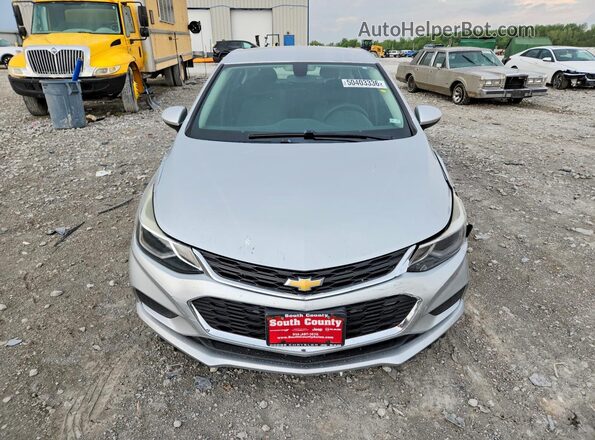 3G1BE6SM6JS619170 2018 CHEVROLET CRUZE Silver Front view