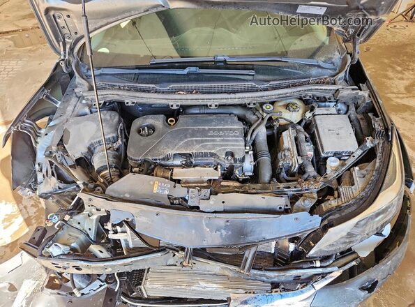 3G1BE6SM6KS592599 2019 CHEVROLET CRUZE Gray უკანა სალონის ხედი