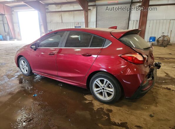 3G1BE6SM7HS575433 2017 CHEVROLET CRUZE Red Rear left