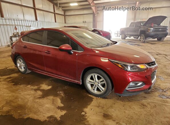3G1BE6SM7HS575433 2017 CHEVROLET CRUZE Red Front right