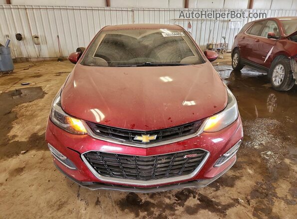3G1BE6SM7HS575433 2017 CHEVROLET CRUZE Red Front view