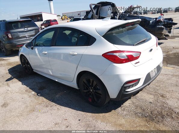 3G1BE6SM7JS635538 2018 CHEVROLET CRUZE White Հետևի ձախ