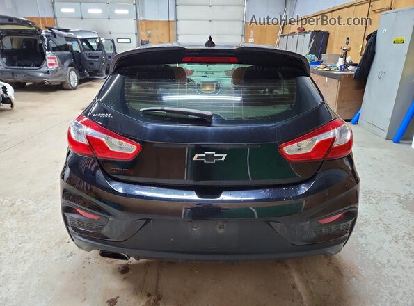 3G1BE6SM7JS653568 2018 CHEVROLET CRUZE Black უკანა ხედი