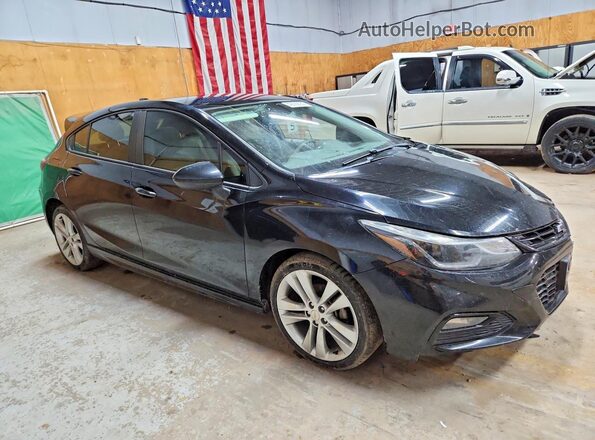 3G1BE6SM7JS653568 2018 CHEVROLET CRUZE Black წინა მარჯვენა