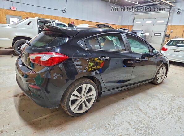 3G1BE6SM7JS653568 2018 CHEVROLET CRUZE Black უკანა მარჯვენა