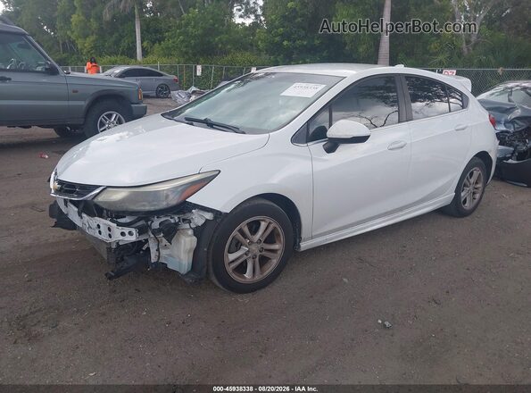 3G1BE6SM9JS524859 2018 CHEVROLET CRUZE White Front left