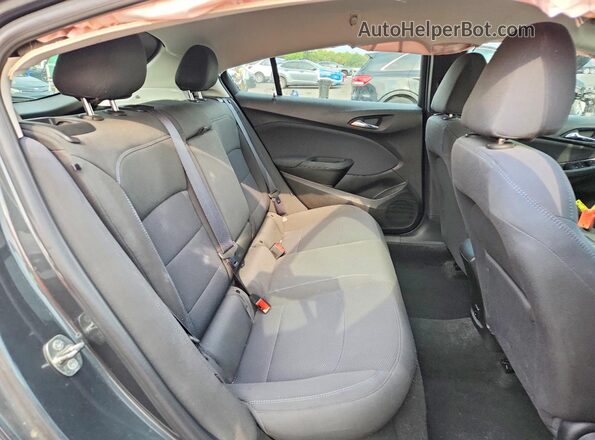 3G1BE6SM9JS654303 2018 CHEVROLET CRUZE Gray Հետևի նստատեղերի տեսք