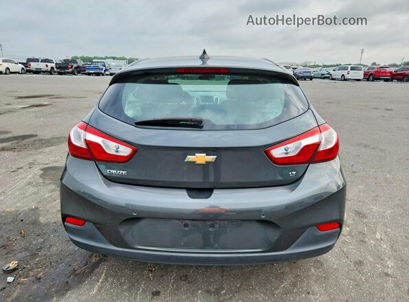 3G1BE6SM9JS654303 2018 CHEVROLET CRUZE Gray Հետևի տեսք