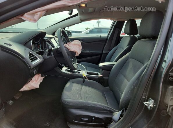 3G1BE6SM9JS654303 2018 CHEVROLET CRUZE Gray Սալոնի դիմացի տեսք
