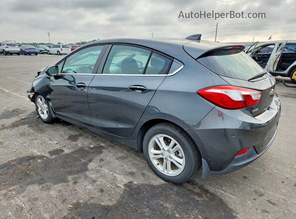3G1BE6SM9JS654303 2018 CHEVROLET CRUZE Gray Հետևի ձախ
