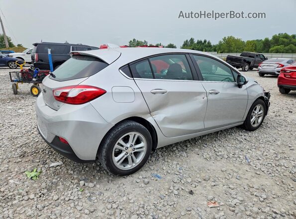 3G1BE6SMXJS606695 2018 CHEVROLET CRUZE Silver Հետևի աջ