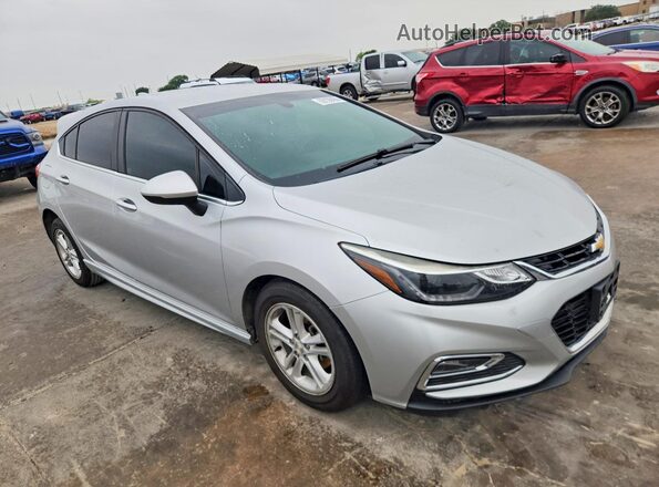 3G1BE6SMXJS638501 2018 CHEVROLET CRUZE Silver Delantero derecho
