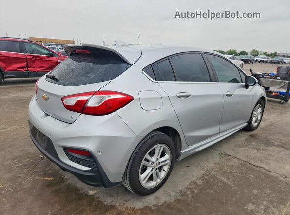 3G1BE6SMXJS638501 2018 CHEVROLET CRUZE Silver Trasero derecho