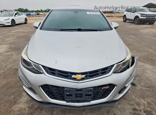 3G1BE6SMXJS638501 2018 CHEVROLET CRUZE Silver Vista frontal