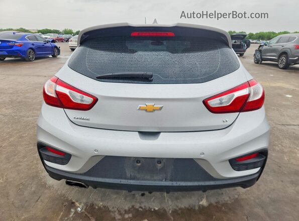 3G1BE6SMXJS638501 2018 CHEVROLET CRUZE Silver Vista trasera