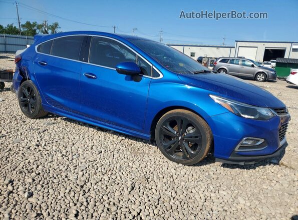 3G1BF6SM2HS528498 2017 CHEVROLET CRUZE Blue Delantero derecho