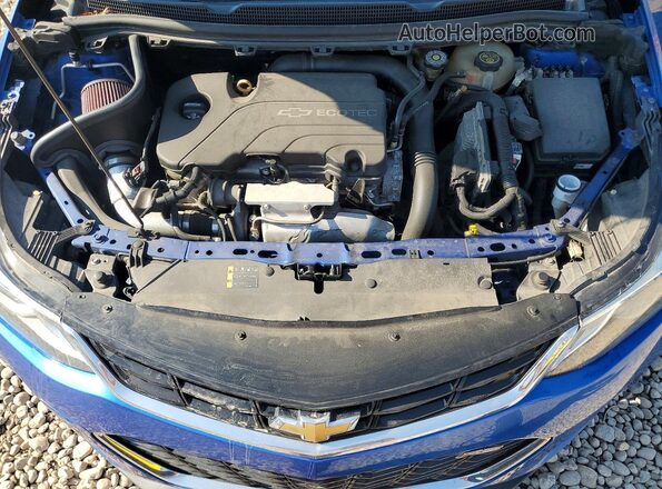 3G1BF6SM2HS528498 2017 CHEVROLET CRUZE Blue Vista interior trasera
