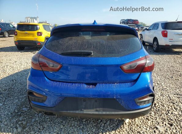 3G1BF6SM2HS528498 2017 CHEVROLET CRUZE Blue Vista trasera
