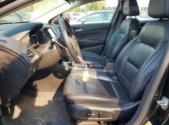 3G1BF6SM3HS608781 2017 CHEVROLET CRUZE Black Widok wnętrza z przodu