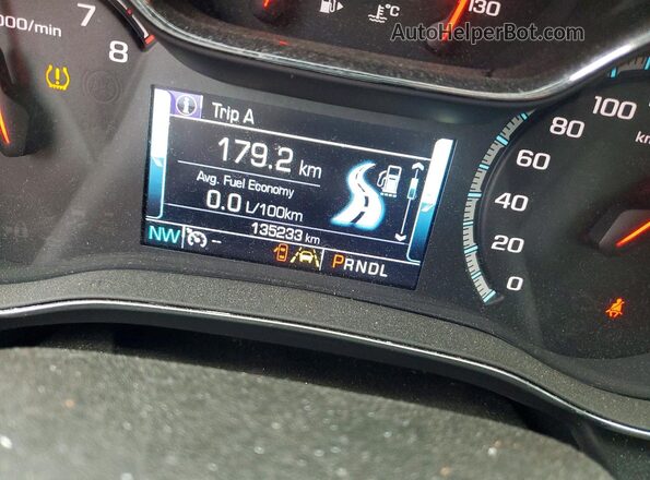 3G1BF6SM8HS532703 2017 CHEVROLET CRUZE Серый Вид щитка приборов