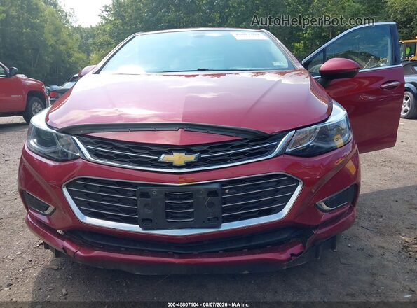 3G1BF6SMXHS530516 2017 CHEVROLET CRUZE Red Widok z przodu