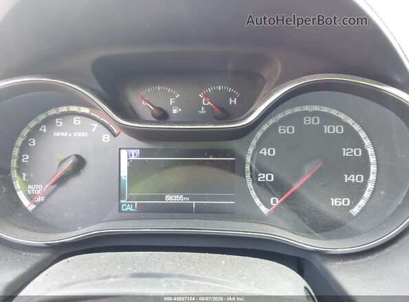 3G1BF6SMXHS530516 2017 CHEVROLET CRUZE Red Widok tylnych siedzeń