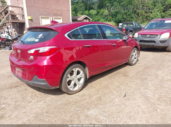 3G1BF6SMXHS530516 2017 CHEVROLET CRUZE Red Tył prawy