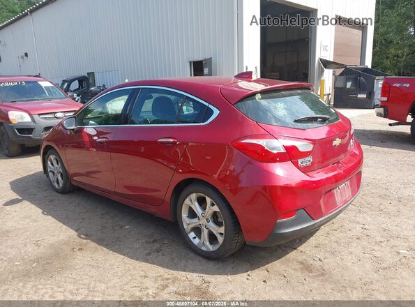 3G1BF6SMXHS530516 2017 CHEVROLET CRUZE Red Tył lewy