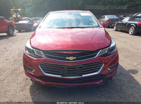 3G1BF6SMXHS530516 2017 CHEVROLET CRUZE Red Widok zestawu wskaźników