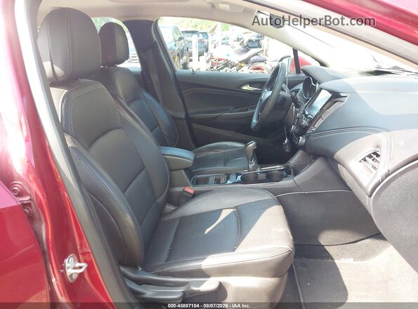 3G1BF6SMXHS530516 2017 CHEVROLET CRUZE Red Widok wnętrza z przodu