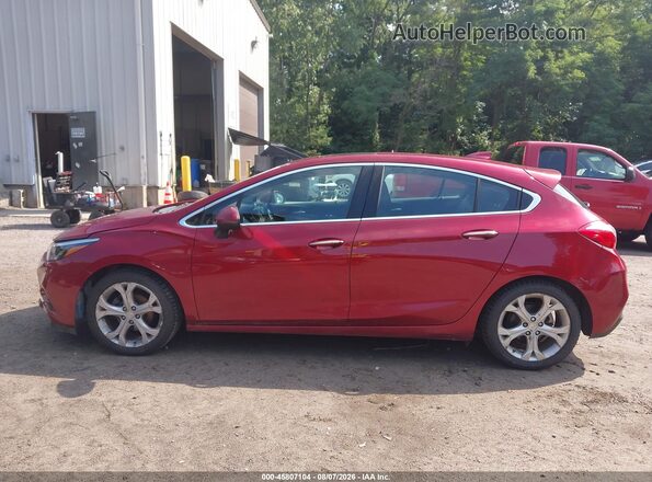 3G1BF6SMXHS530516 2017 CHEVROLET CRUZE Red Widok wnętrza 360 stopni