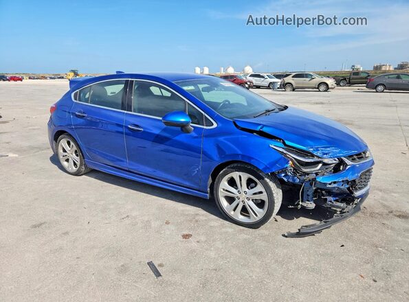 3G1BF6SMXHS540138 2017 CHEVROLET CRUZE Blue წინა მარჯვენა