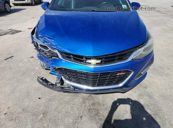 3G1BF6SMXHS540138 2017 CHEVROLET CRUZE Blue უკანა სალონის ხედი