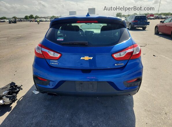3G1BF6SMXHS540138 2017 CHEVROLET CRUZE Blue უკანა ხედი
