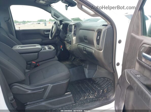 3GCNAAED4NG687510 2022 CHEVROLET SILVERADO White Vista de la etiqueta del VIN