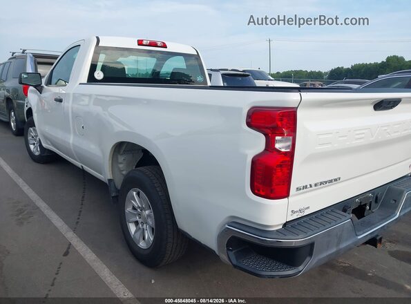 3GCNAAED4NG687510 2022 CHEVROLET SILVERADO White Trasero izquierdo