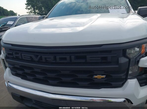 3GCNAAED4NG687510 2022 CHEVROLET SILVERADO White Vista del cuadro de instrumentos