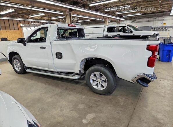 3GCNAAED4SG368586 2025 CHEVROLET SILVERADO White უკანა მარცხენა