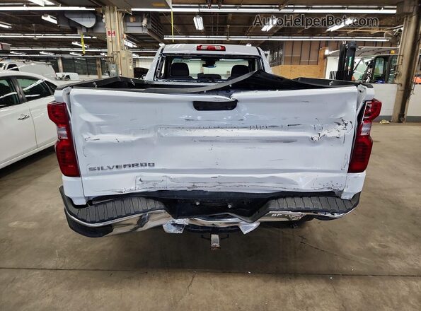 3GCNAAED4SG368586 2025 CHEVROLET SILVERADO White უკანა ხედი