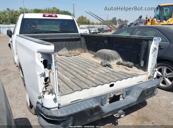 3GCNAAED5PG155427 2023 CHEVROLET SILVERADO White უკანა მარცხენა