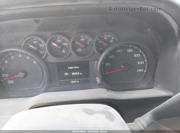 3GCNAAED5PG155427 2023 CHEVROLET SILVERADO White უკანა სავარძლების ხედი
