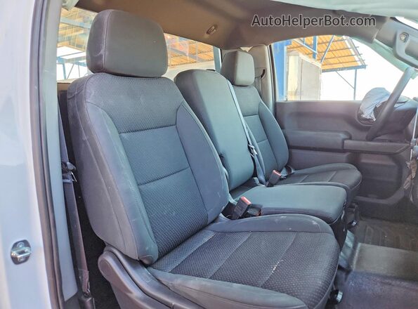 3GCNAAED6PG295146 2023 CHEVROLET SILVERADO White Rear seats view