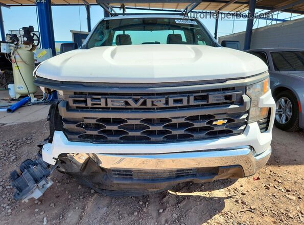 3GCNAAED6PG295146 2023 CHEVROLET SILVERADO White Front view
