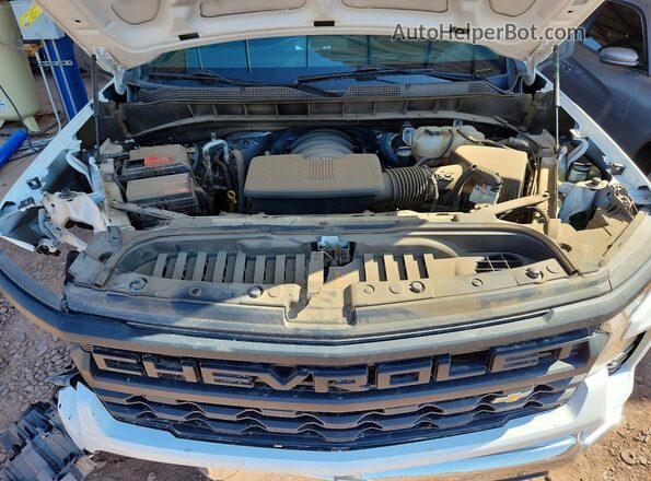 3GCNAAED6PG295146 2023 CHEVROLET SILVERADO White Rear interior view