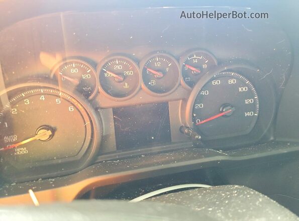 3GCNAAED8PG284892 2023 CHEVROLET SILVERADO White ხელსაწყოთა პანელის ხედი