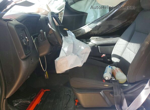 3GCNAAED8PG284892 2023 CHEVROLET SILVERADO White წინა სალონის ხედი