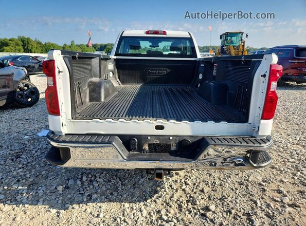 3GCNAAED9SG387487 2025 CHEVROLET SILVERADO White Widok z tyłu