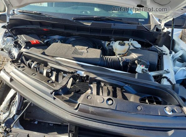 3GCNAAED9SG387487 2025 CHEVROLET SILVERADO White Widok wnętrza z tyłu